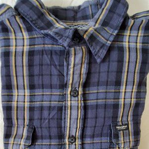 Polo Gray Plaid Long Sleeve Shirt